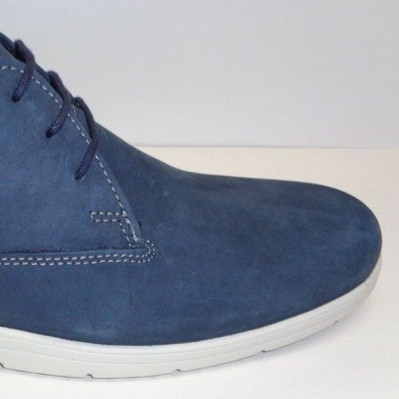 Steve Madden CLAY Navy Blue Leather New Lace Shoes main image 7